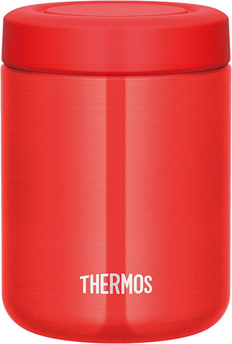 Thermos Japan Vacuum Insulated Soup Jar 500Ml Red Jbr-500R