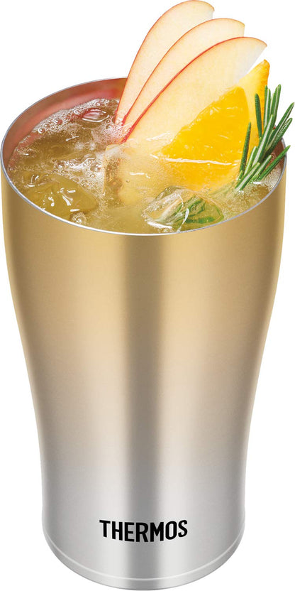 Thermos Gold Fade 340ml Vacuum Insulated Tumbler JDE-341C GD-FD