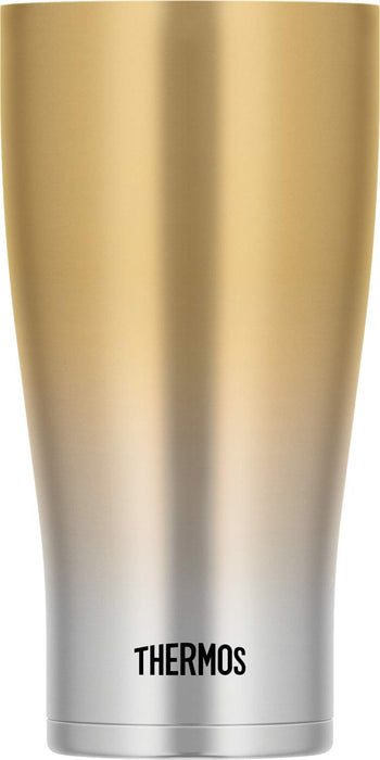 Thermos 600ml 金色褪色真空保溫杯 - JDE-601C 型號