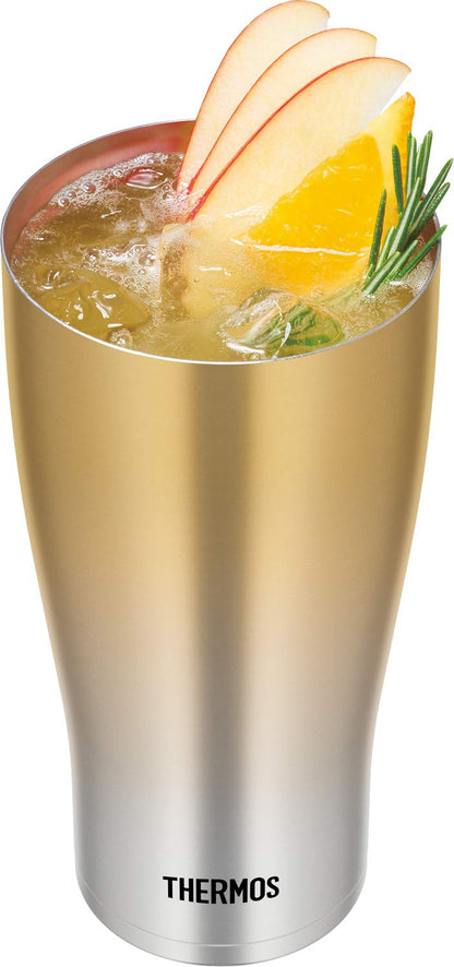 Thermos 600ml Gold Fade Vacuum Insulated Tumbler - JDE-601C Model