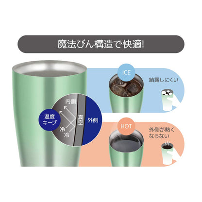 Thermos 600ml Vacuum Insulated Tumbler in Green Fade Model JDE-601C G-FD