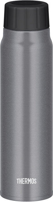 Thermos 500ml Silver Water Bottle for Cold Carbonated Beverages - FJK-500