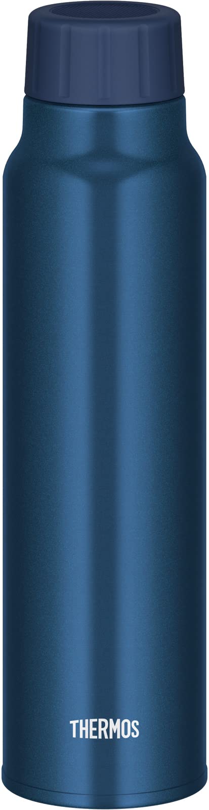 Thermos 750ml Navy Water Bottle for Cold Storage - Fjk-750 Carbonated Beverage Container