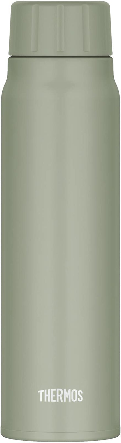 Thermos 500ml Khaki Water Bottle for Cold Drinks Only - Fjk-500 Kki