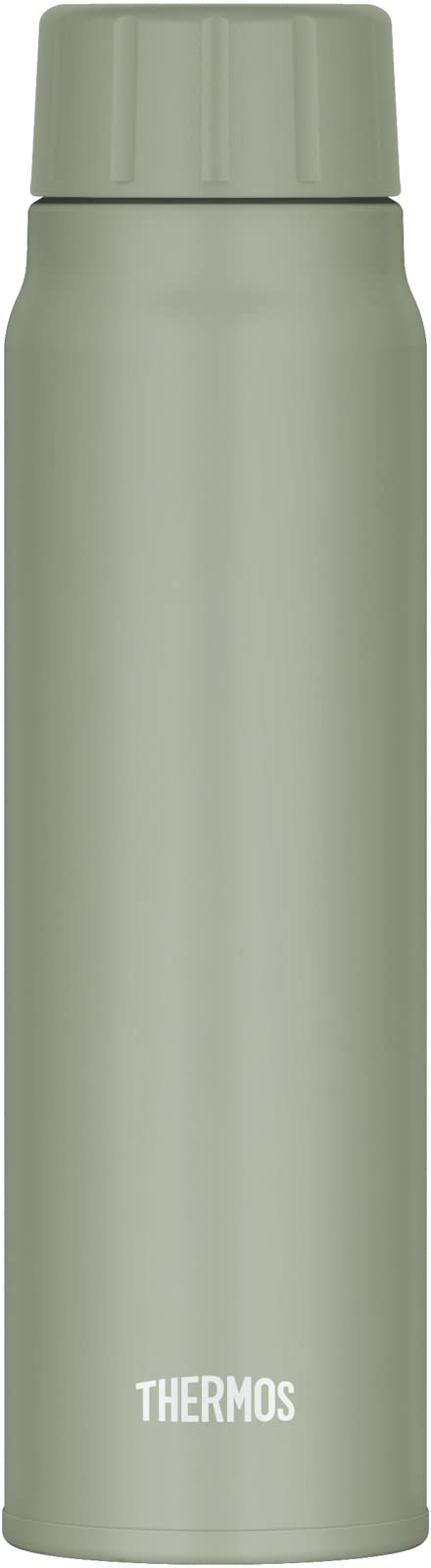 Thermos 500ml Khaki Water Bottle for Cold Drinks Only - Fjk-500 Kki