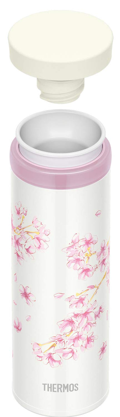 Thermos 350Ml Vacuum Insulated Water Bottle Made In Japan - Hanazakura Jny-352 Hnz