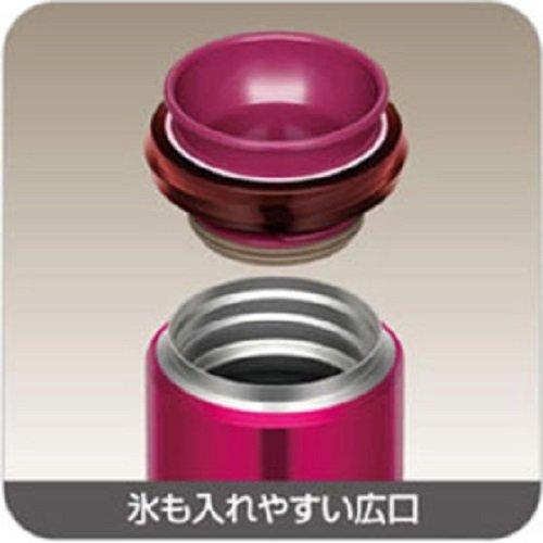 Thermos 0.35L Vacuum Insulated Water Bottle Mug Japan Burgundy Jno-350 Bgd