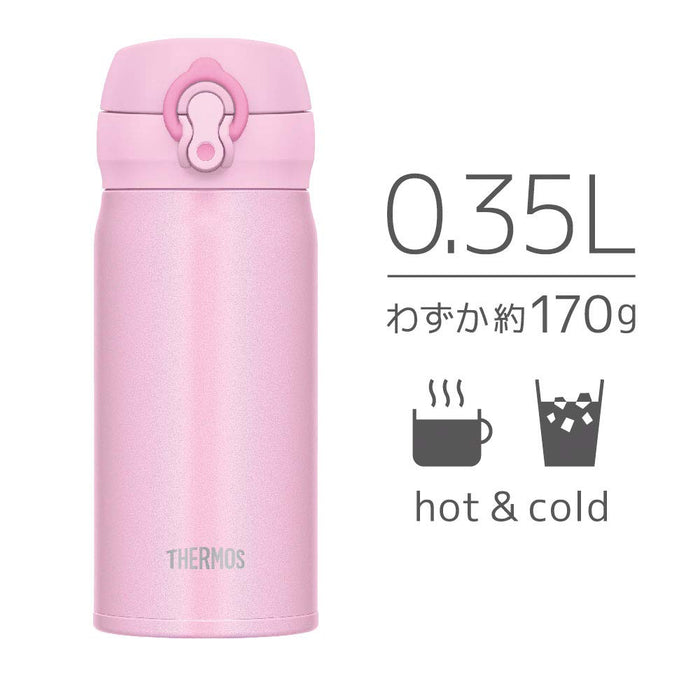 Thermos 350Ml Vacuum Insulated Water Bottle Light Pink Jnl-354 Lp Made In Japan