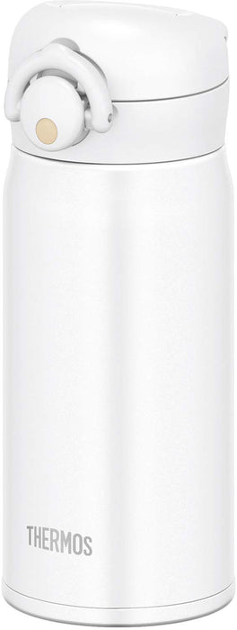 Thermos Japan Vacuum Insulated Water Bottle 350Ml Matte White Jnr-351 Mtwh