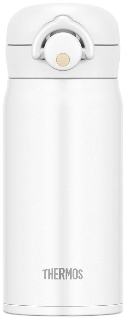 Thermos Japan Vacuum Insulated Water Bottle 350Ml Matte White Jnr-351 Mtwh