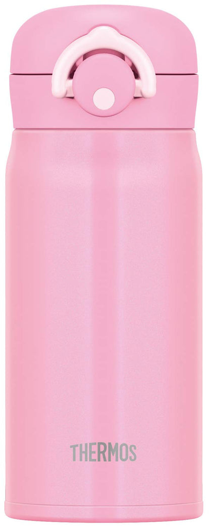Thermos Japan 350Ml Pink Vacuum Insulated Water Bottle Mug Jnr-351 P