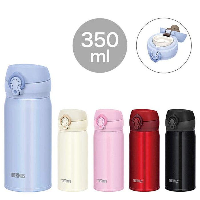 Thermos Japan Vacuum Insulated Water Bottle 350Ml Powder Blue Jnl-354 Pwb