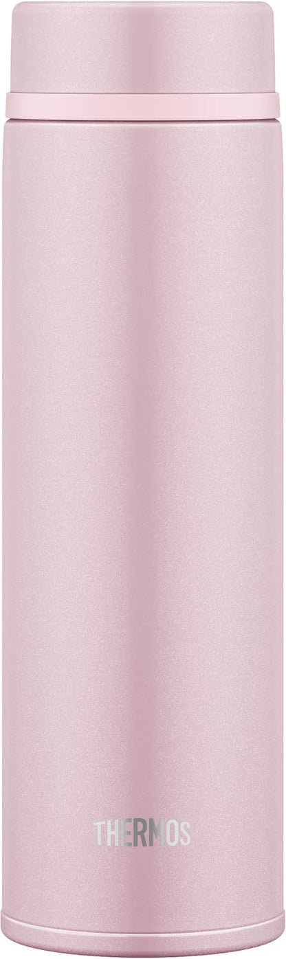 Thermos 480Ml Vacuum Insulated Water Bottle Mobile Mug - Shell Pink - Jnw-480-Spk - Made In Japan