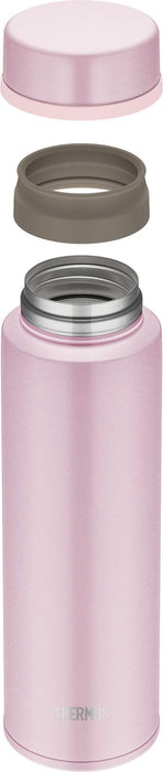Thermos 480 毫升真空保溫水瓶移動馬克杯 - 貝殼粉紅 - Jnw-480-Spk - 日本製造