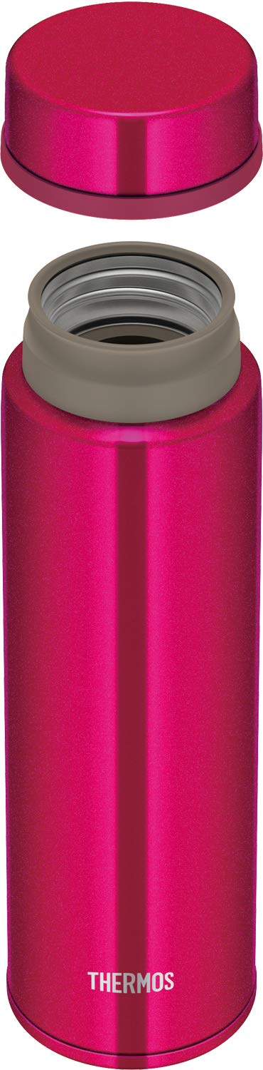 Thermos Jnw-480 Sbr Vacuum Insulated Water Bottle 480Ml Japan Strawberry Red