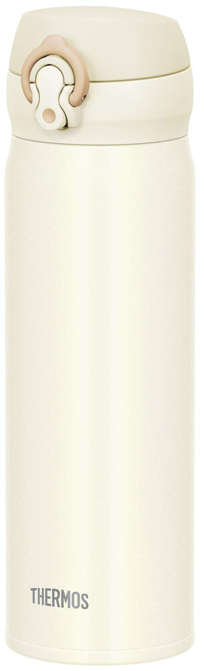 Thermos Japan Vacuum Insulated Water Bottle 500Ml Cream White Jnl-504 Crw