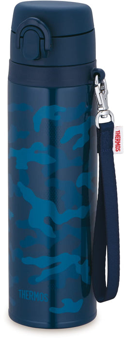 Thermos JNT-552 Navy Vacuum Insulated Mobile Mug 550ml Water Bottle