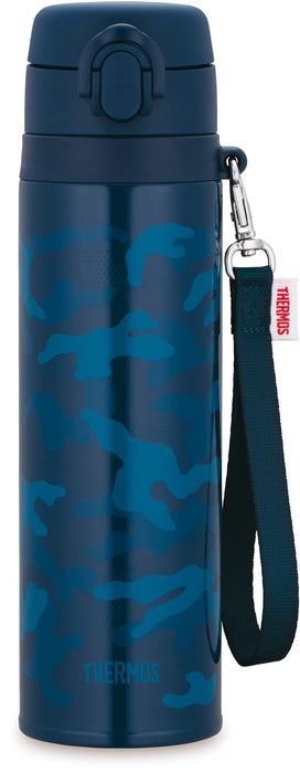 Thermos JNT-552 Navy Vacuum Insulated Mobile Mug 550ml Water Bottle