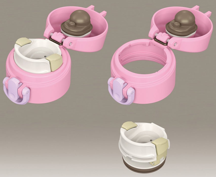 Thermos Water Bottle 0.4L Vacuum Insulated Mobile Mug Japan Light Pink Jni-401 Lp