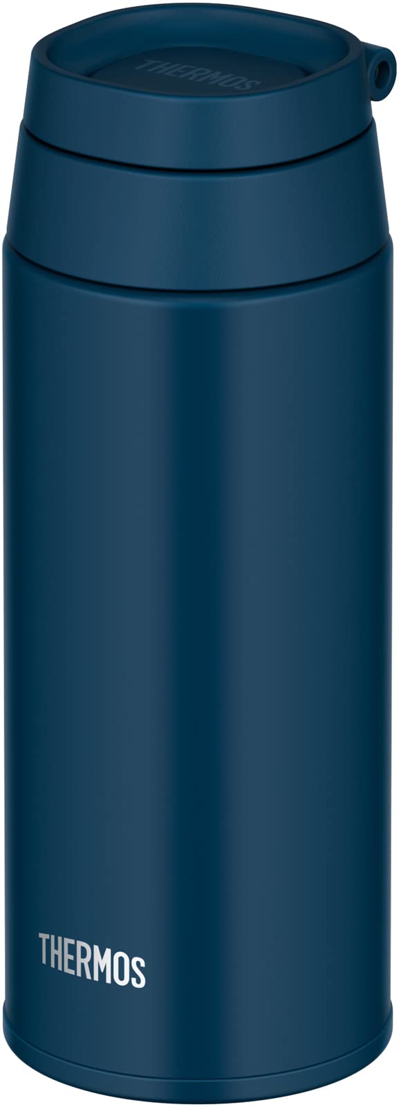 Thermos 500ml Indigo Blue Vacuum Insulated Water Bottle with Carry Loop