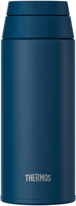 Thermos 500ml 靛蓝色真空保温水瓶 带提环
