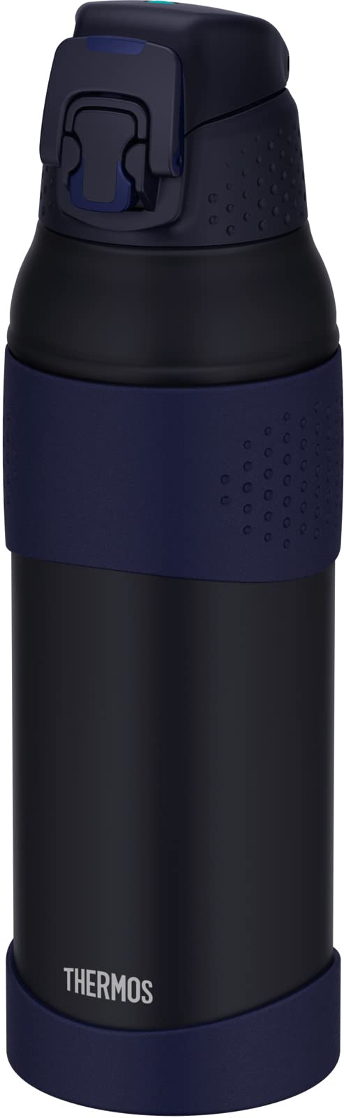 Thermos 1L Vacuum Insulated Water Bottle Midnight Blue Cold Storage Sports Model Fjr-1000 Mdb