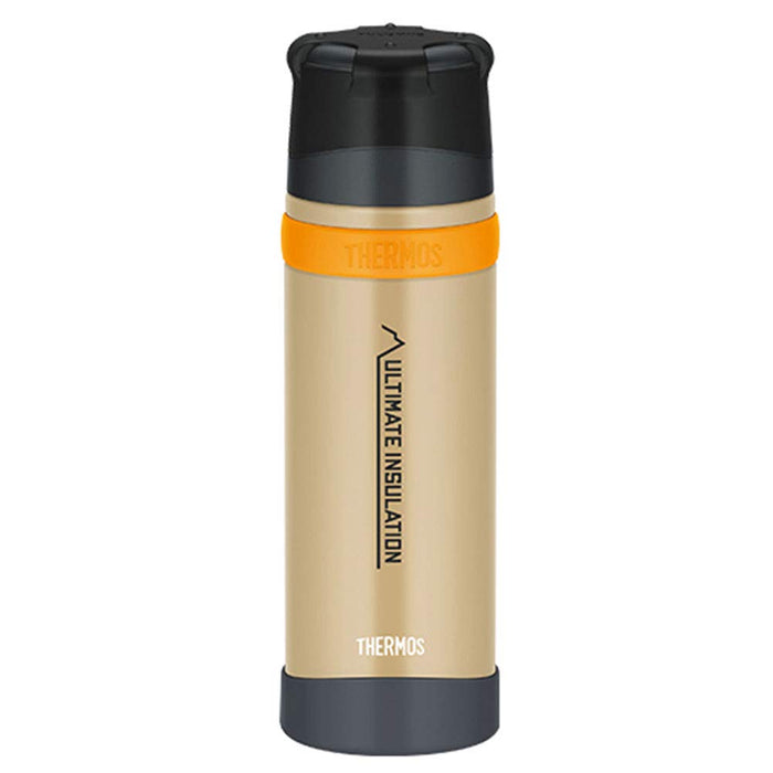 Thermos Yamasen 750Ml Stainless Steel Water Bottle in Sand Beige