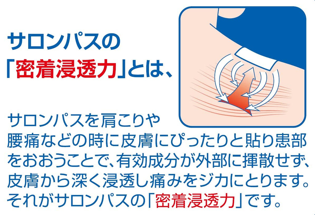 Salonpas Ae Medium Size 40 Sheets Japan - Self-Med Tax Exempt