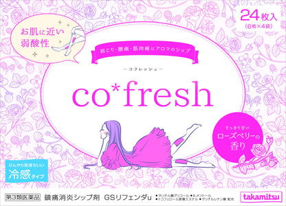 Takamitsu Gs Rifender U Roseberry 24 Sheets Japan - Self-Medication Taxable Otc Drug