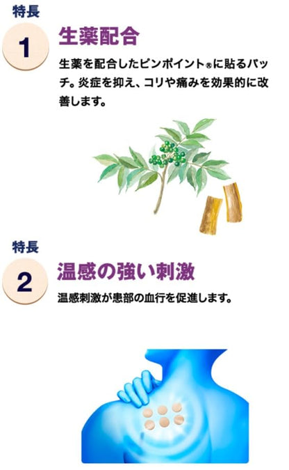 Hisamitsu Pharmaceutical Salonpas Tsubokoli Patch 160 Sheets | 3Rd Class Otc Drugs | Japan Self-Medication Tax System