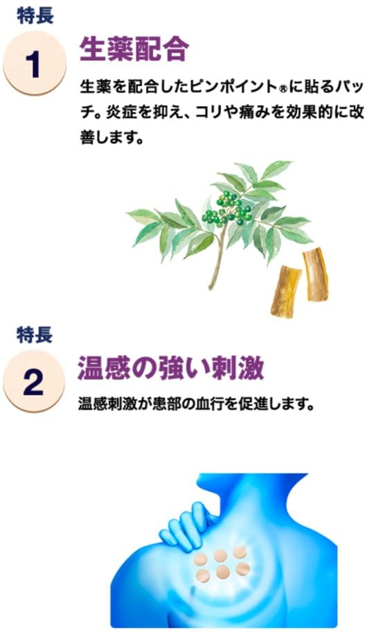 Hisamitsu Pharmaceutical Salonpas Tsubokoli Patch 160 Sheets | 3Rd Class Otc Drugs | Japan Self-Medication Tax System