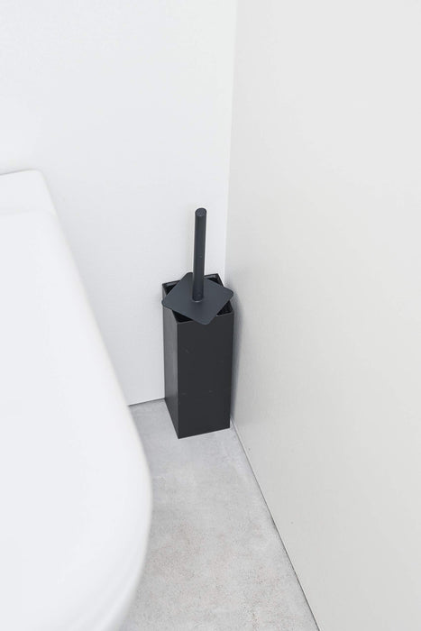Tidy Japan Platawa Four Toilet Compact Black Cl-665-521-0 W6.6Xd6.6Xh33Cm