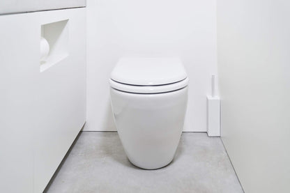 Tidy Japan Platawa 4 Toilet Compact White Cl-665-521-7 W6.6Xd6.6Xh33Cm