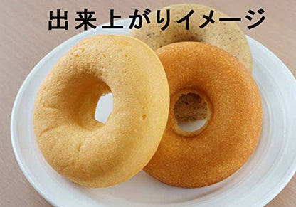 Tiger Crown Japan Donut Green 202X302X20Mm G. Donut 6P Steel Fluorine Resin 2 Coat Baked 3812