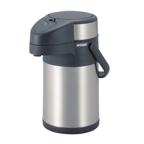 Tiger 2.2L Stainless Steel Thermal Air Pot Beverage Dispenser Swivel Base From Japan