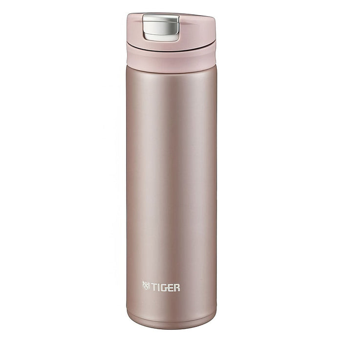 Tiger One Touch Mug Bottle Stainless Steel Water Bottle Pink - 320ml