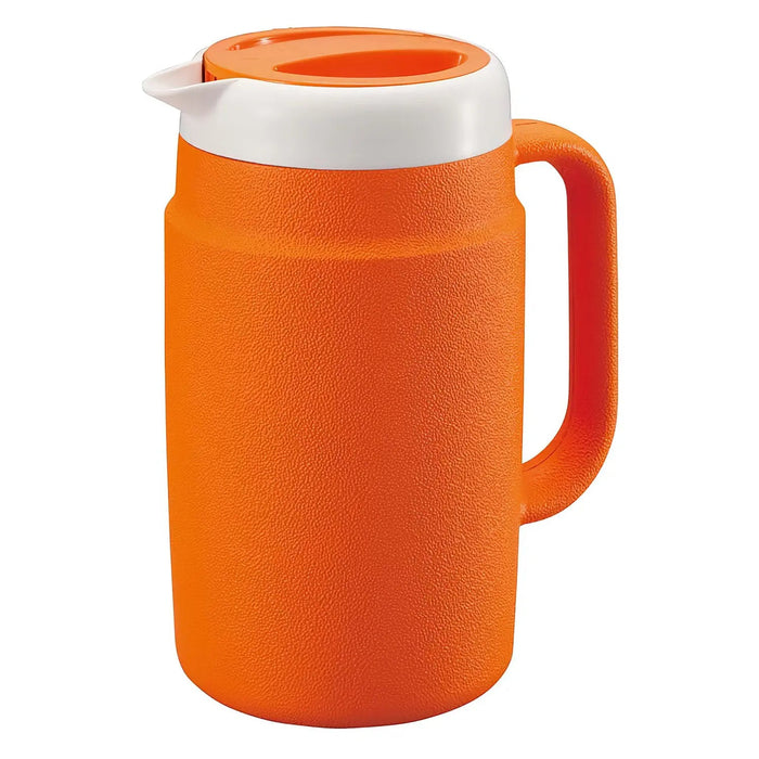 Tiger 1.7L Orange Plastic Water Pitcher Made In Japan