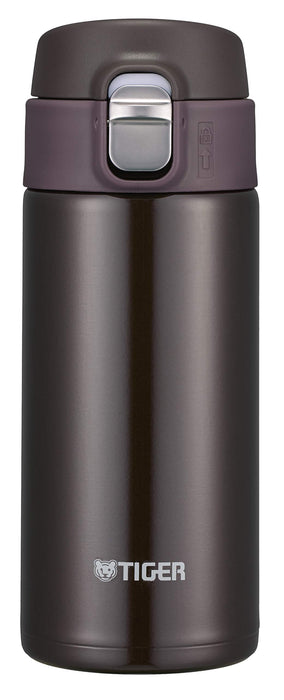 Tiger Thermos Mug Bottle 360Ml Chocolate Brown From Japan - Sahara Mmj-A361-Tc