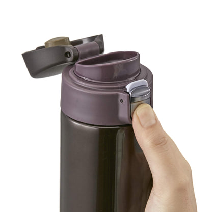 Tiger Thermos Mug Bottle 360Ml Chocolate Brown From Japan - Sahara Mmj-A361-Tc