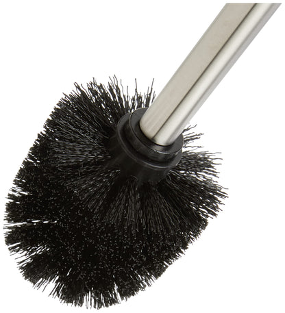 Tiger Japan Toilet Brush & Holder Stainless Steel 3.6X14X3.6In