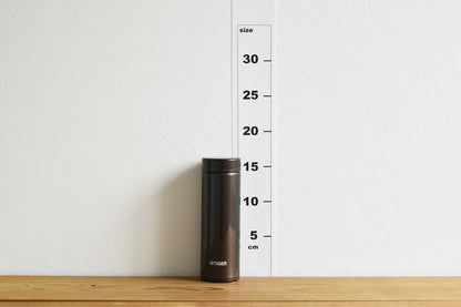 Tiger Thermos 300Ml Direct Drink Stainless Mini Bottle Sahara Mug Lightweight Dream Gravity Brown Mmp-G031-Tv Japan
