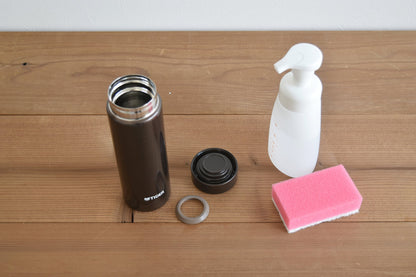 Tiger Thermos 300Ml Direct Drink Stainless Mini Bottle Sahara Mug Lightweight Dream Gravity Brown Mmp-G031-Tv Japan