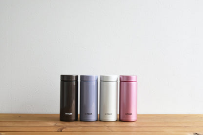 Tiger Thermos 350Ml Direct Drink Stainless Steel Mini Bottle Sahara Mug Lightweight Dream Gravity Bright Purple Japan Mmz-A035-Vh