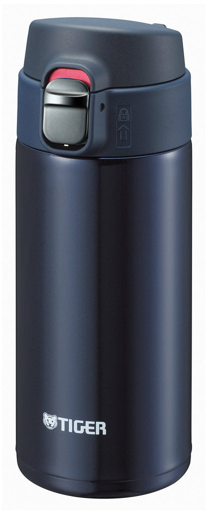 Tiger Thermos 360Ml Direct Drink Sahara Mug Lightweight Dream Gravity Blue Black Japan Mmj-A036-Ka