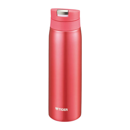 Tiger Water Bottle 500Ml Sahara Mug Stainless Bottle One Touch Lightweight Opera Pink Mcx-A501Po
