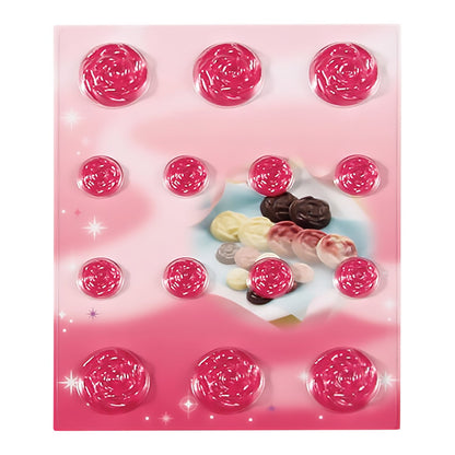Tigercrown Pet Resin Rose Chocolate Mold