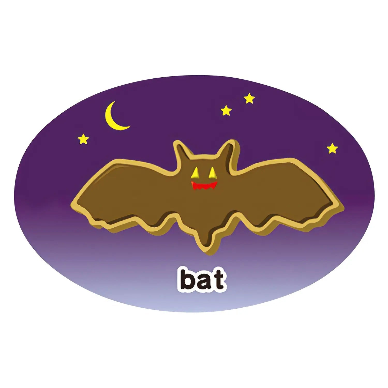 Tigercrown Flying Bat Cookie Cutter Japan - Stainless Steel