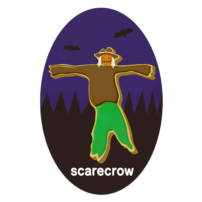 Tigercrown Stainless Steel Scarecrow Cookie Cutter - Made In Japan