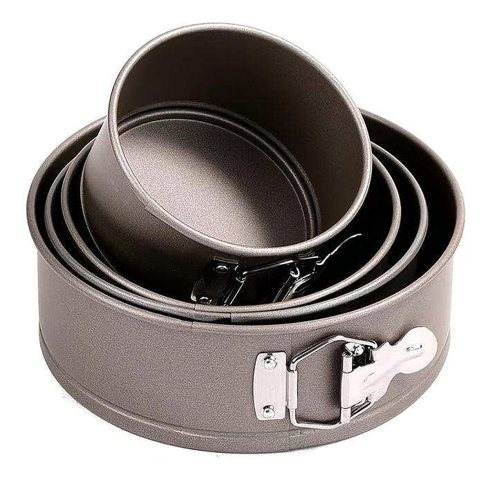 Tigercrown Steel Innerspring Round Cake Pan With Removable Bottom 12cm