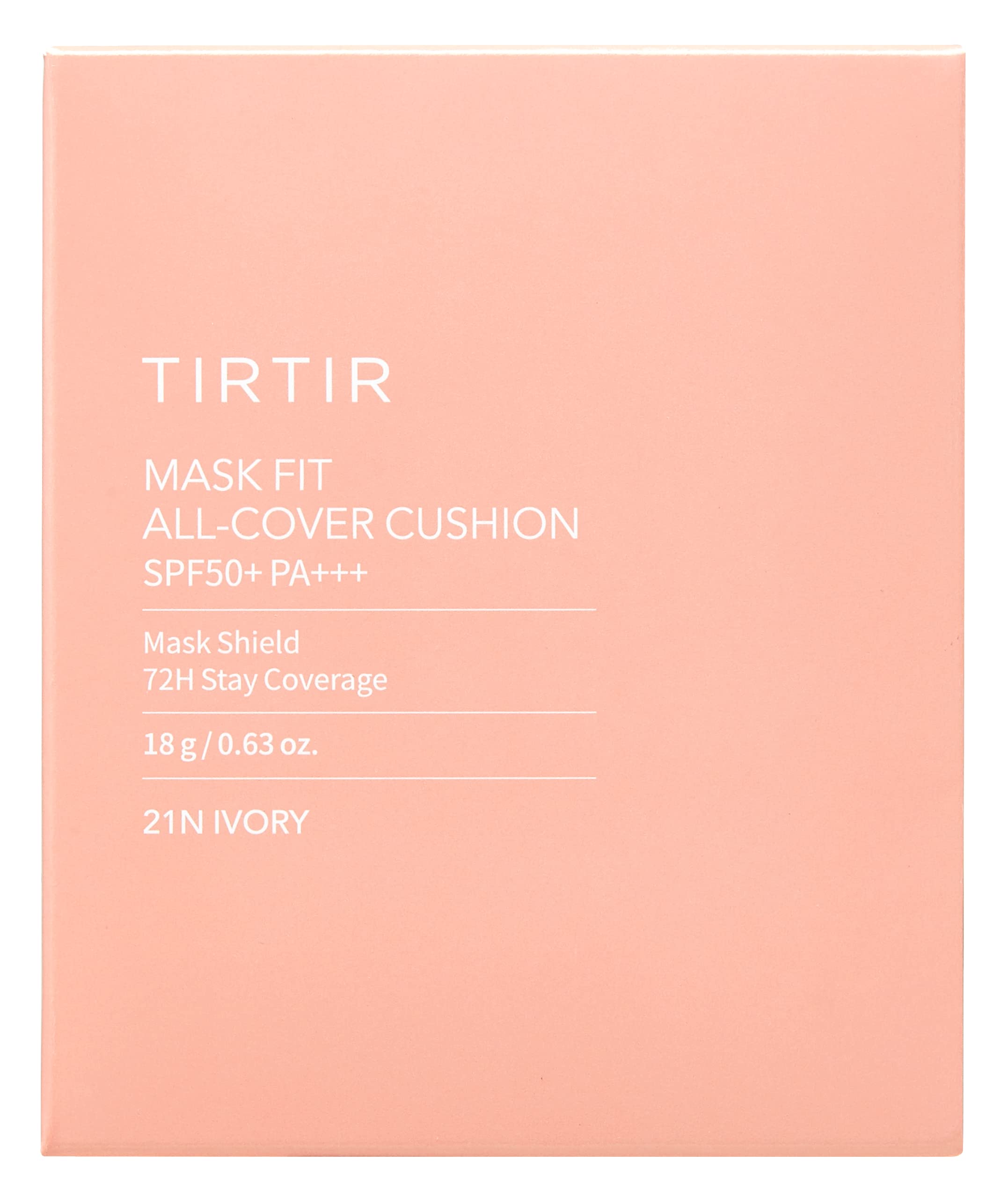 Tirtir Mask Fit All Cover Cushion All Cover 21N 18g - Cushion From Japan - Makeup Products